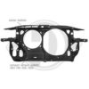 DIEDERICHS 2246002 Front Cowling